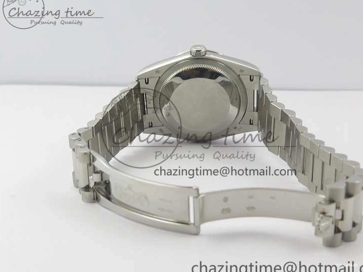 President Best Dial 36 Edition Bp Silver Maker 128239 Bracelet Day-Date SS on 0930